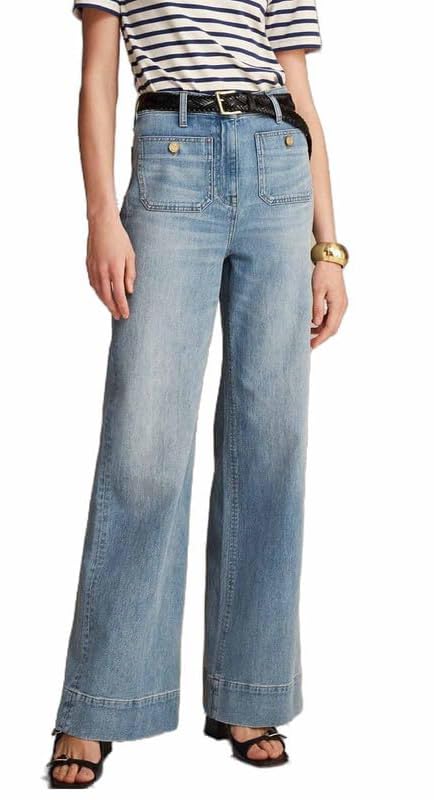 Qhecomce Oprah's Favorite Jeans, Tummy Control Sailor...