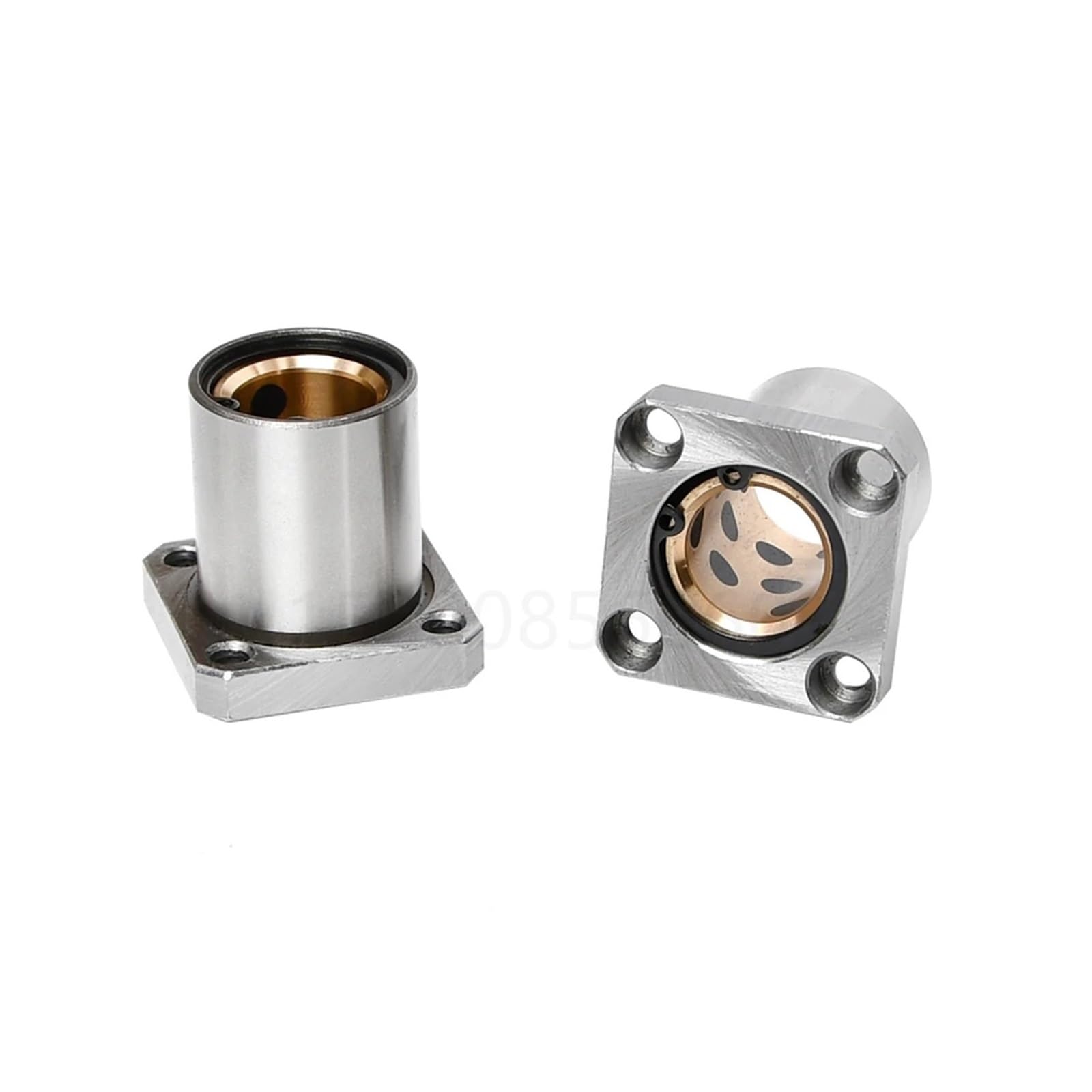 Bague sans huile LMK16LUU manchon carré acier et cuivre pour guidage