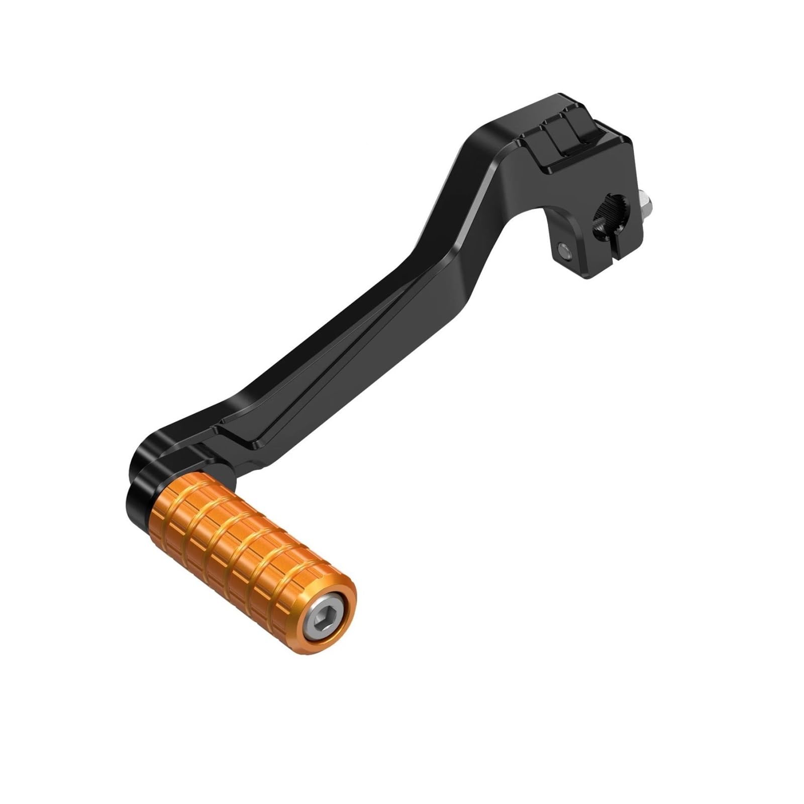 Liogiugimz Black Orange For Harley Dyna Fat Bob Fxdf Low Rider Fxdl Street Bob Fxdb Wide Glide Fxdwg Switchback Fld Motorcycle Gear Shifter Motorcycle Gear Shifter(Black Orange)