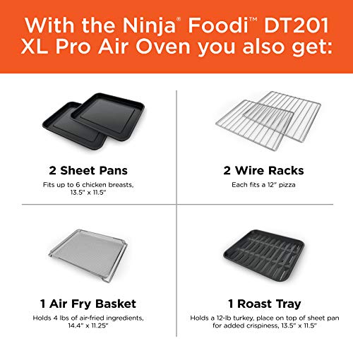 Ninja DT201 Foodi 10-In-1 Xl Pro Air Fry Digital Countertop Convection Toaster Oven thumb #8