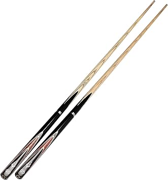 ZHANGZONG Snooker Cue Pool Cue Stick Set Billiard Table 57 Inch 2 Piece Set 18-18.5 Oz Ashwood, Handmade Snooker Cue 3/410 Mm Chip Hollow Pressure Interface Color Pool Cue Stick; Size 10 Mm