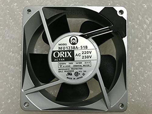 ORIX Fan Model MU1238A-51B 4.69 in x 1.50 in KITAMURA JIG Center 7 CNC