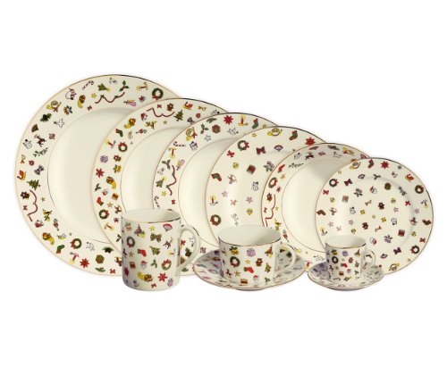 Taitù - Piatto natalizio, 26 cm