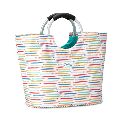 Image of Swig Life Loopi Tote Bag, Large, Lightweight, Waterproof Beach and Utility Bag