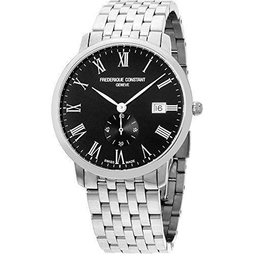 Frederique Constant Men's FC-245BR5S6B Slimline 38mm Quartz Watch