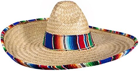 Authentic Sombrero Straw Hat 