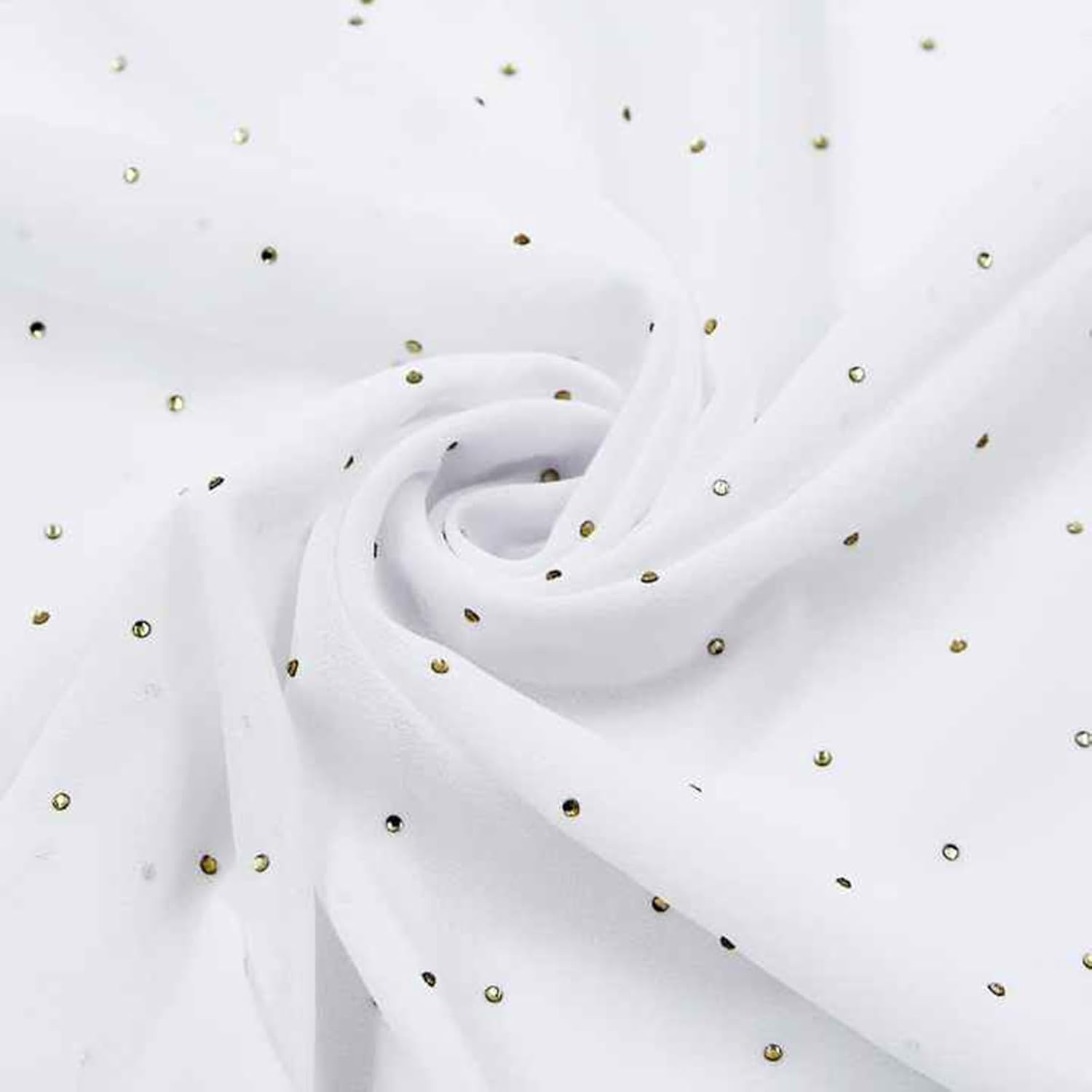 Hijab Scarf for Women Soft Chiffon Rhinestone Long Scarf Shawl Fashion Muslim Hijab Head Wrap Scarves - Image 7