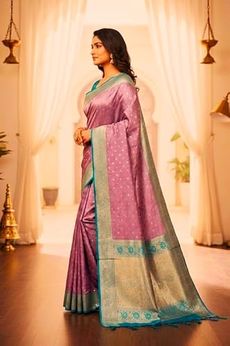 Generic banarasi silk saree in katan silk – image 3