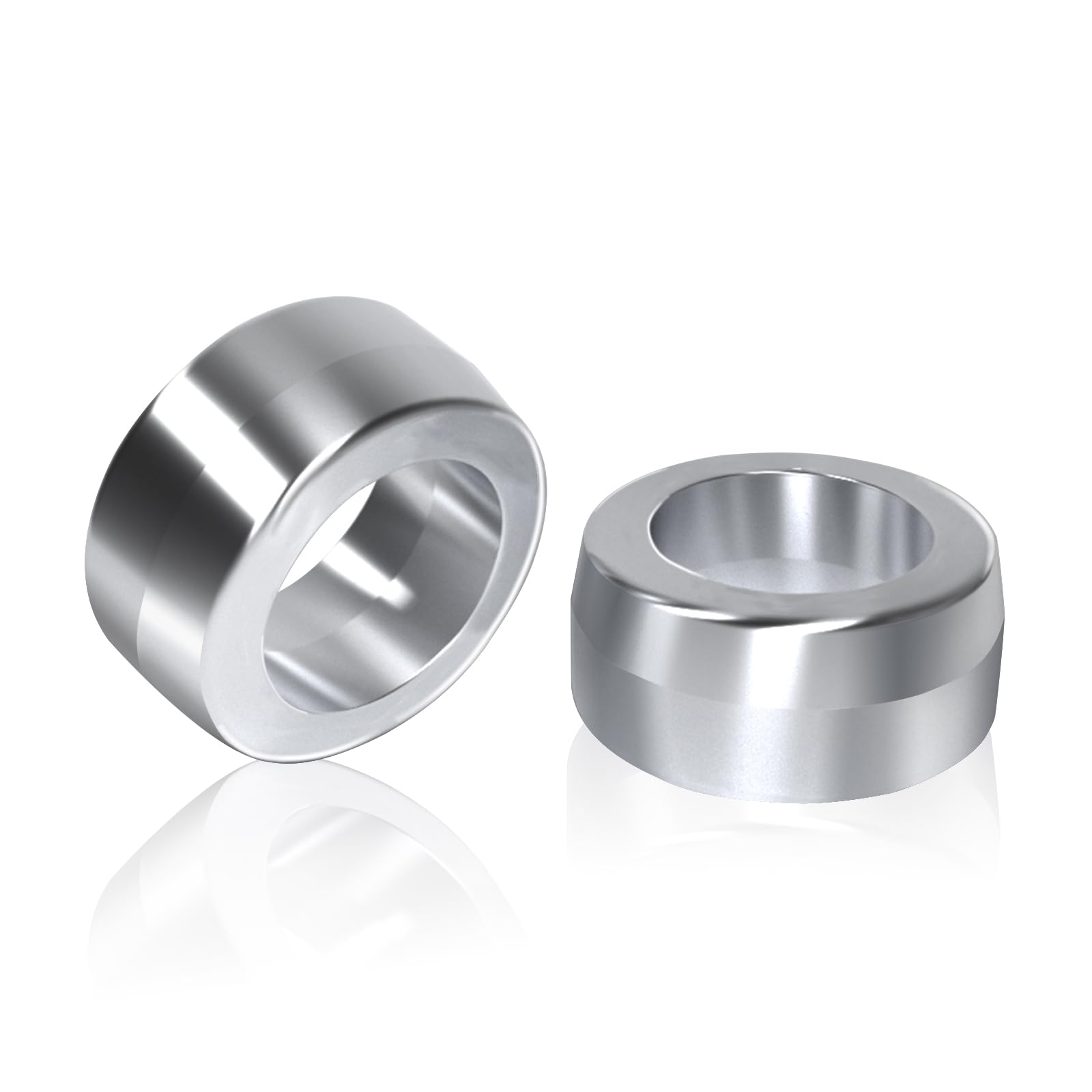PFCKE 2pcs of Intermediate Shaft Bushings Steering Wheel Column Sleeve 6061-Billet Aluminum Compatible with Dodge Ram 2003-2019 1500/2500/3500/4500/5500 5.9 6.7 G56 Cummins Diesel.