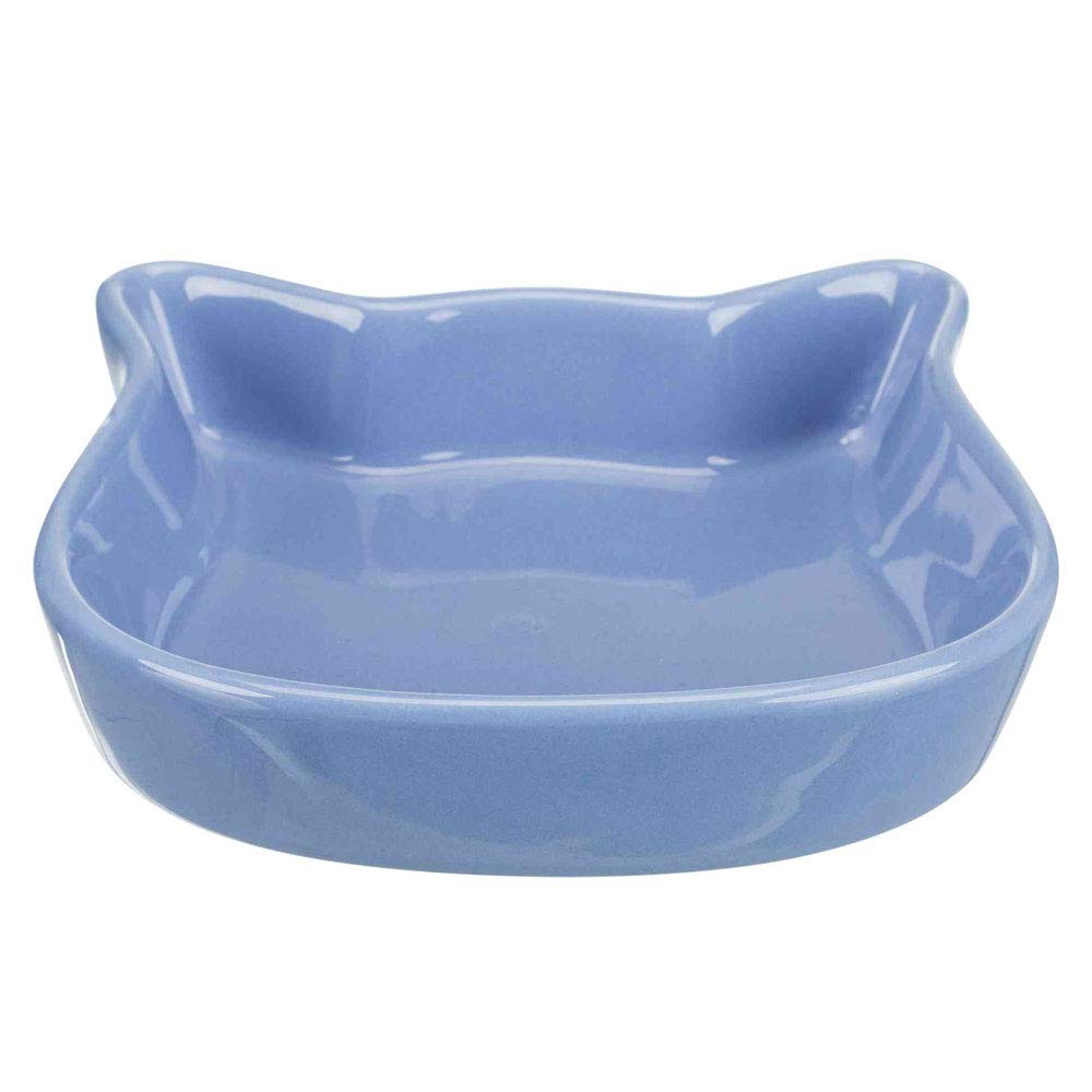 Trixie Cat Head Ceramic Cat Bowl - 12Cm