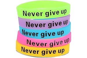 Never Give Up Inspirational Bracelets