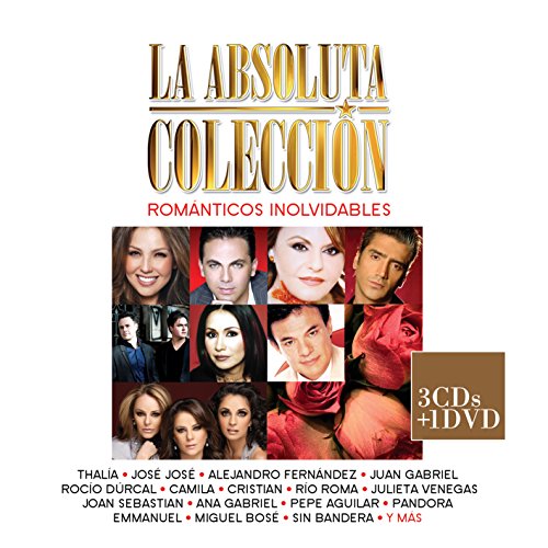 La Absoluta Coleccion (Romanticos Inolvidables 3Cds+Dvd Sony888750617422)