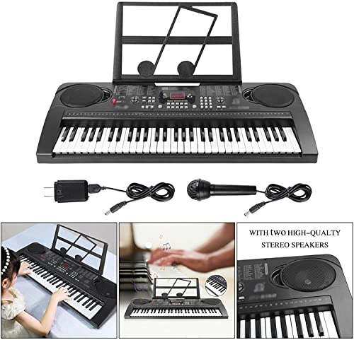 abdos Kit d’affichage tactile numérique compact de clavier de piano électronique avec cadeau d’anniversaire de jouets éducatifs (couleur: noir) guanjun1975 - Les Beatles, Paul McCartney, John Lennon, RIngo Starr, George Harrison abdos Kit d'affichage tactile numérique compact de clavier de piano électronique avec cadeau d'anniversaire de jouets éducatifs (couleur: noir) guanjun1975 – Image 4