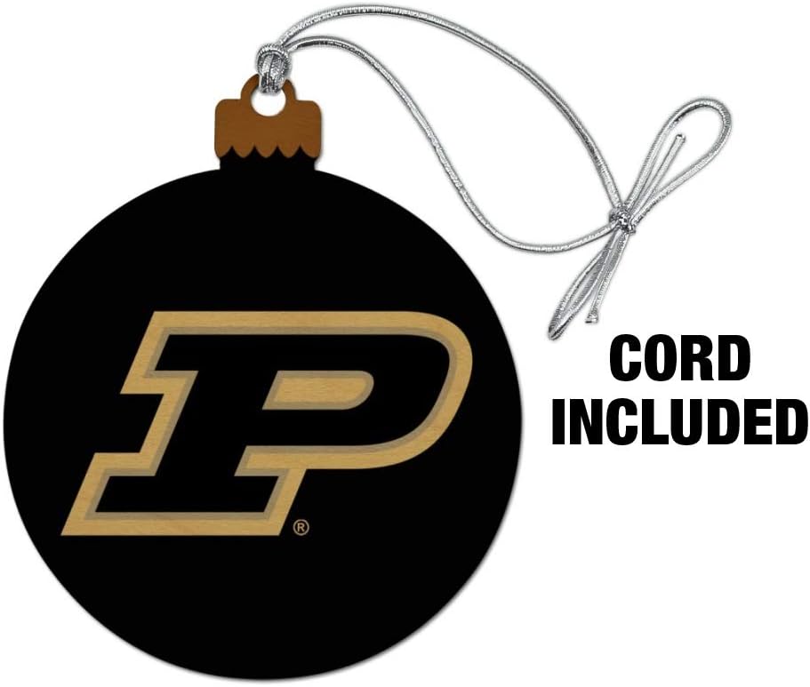 GRAPHICS & MORE Purdue Boilermakers Logo Wood Christmas Tree Holiday Ornament - Image 2
