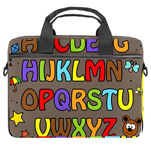 Housse ordinateur 14 pouces sac à bandoulière vert pour PC portable 13.3