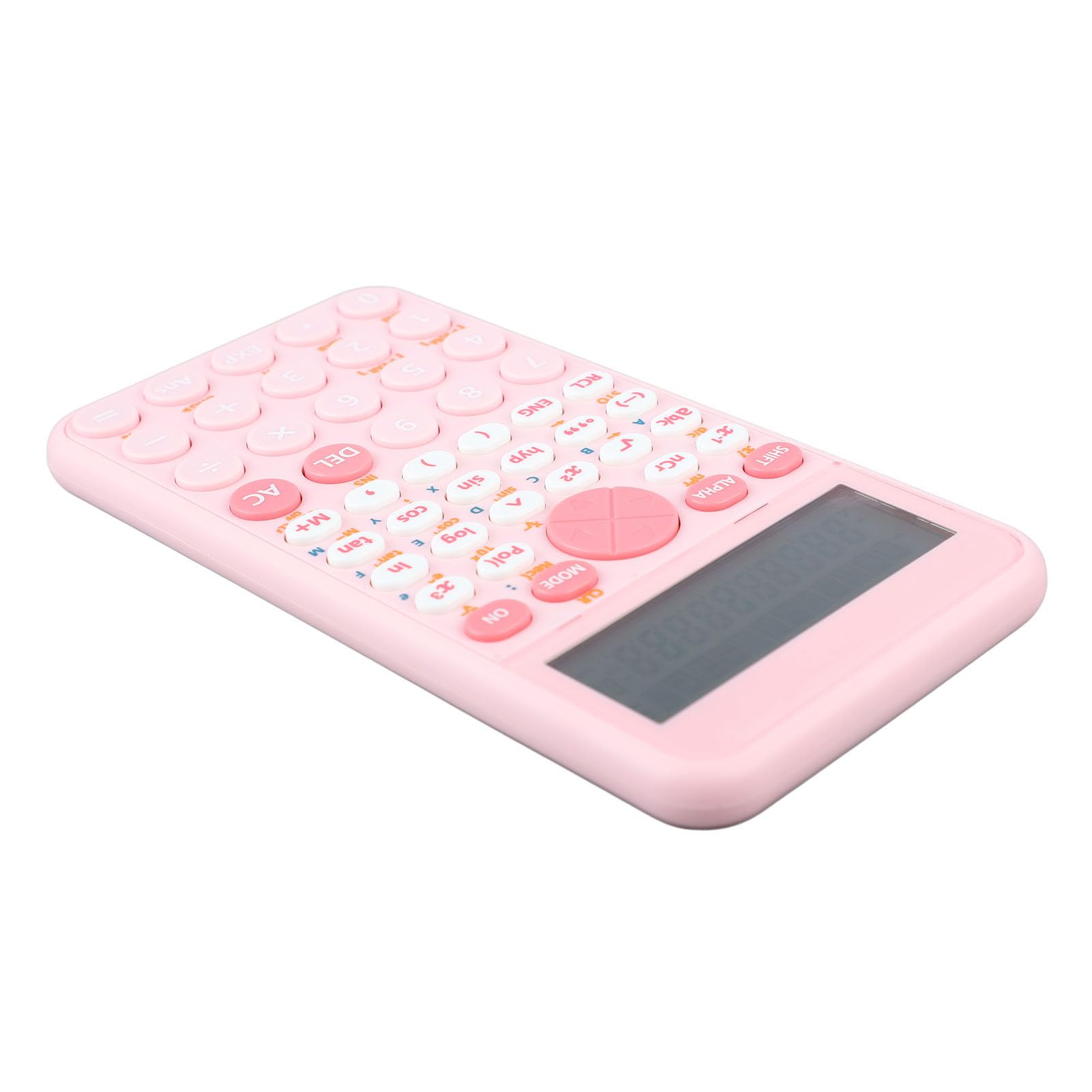 Calculatrice Scientifique Hanzete 240 Fonctions - Écran LCD 2 Lignes - Alimentée Par Piles - Couleurs Au Choix (rose, Bleu...)