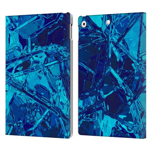 Housse iPad 10.2 LebensArt Vitrail antichoc en cuir avec fentes pour cartes