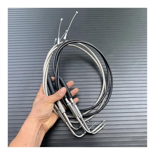 Câble d'accélérateur moto Sportster XL1200 gaine acier tressé Road King