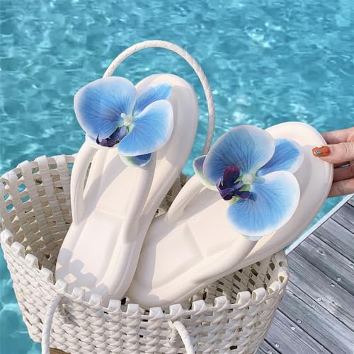 Phalaenopsis flip-Flops Women's Summer Seaside Vacation Beach Shoes Fashion Fairy Wind flip-Flops2