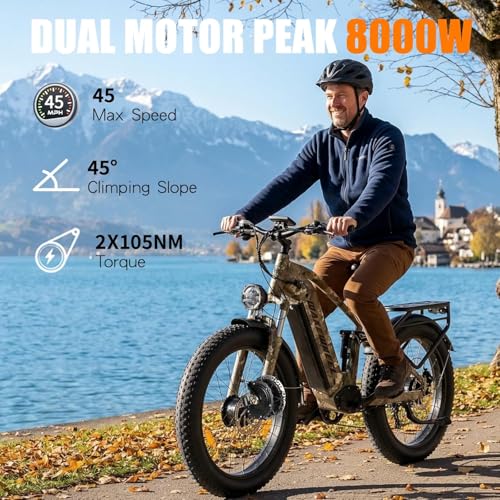 WakeWheel 60V 32Ah Fat Tire E-Bike
