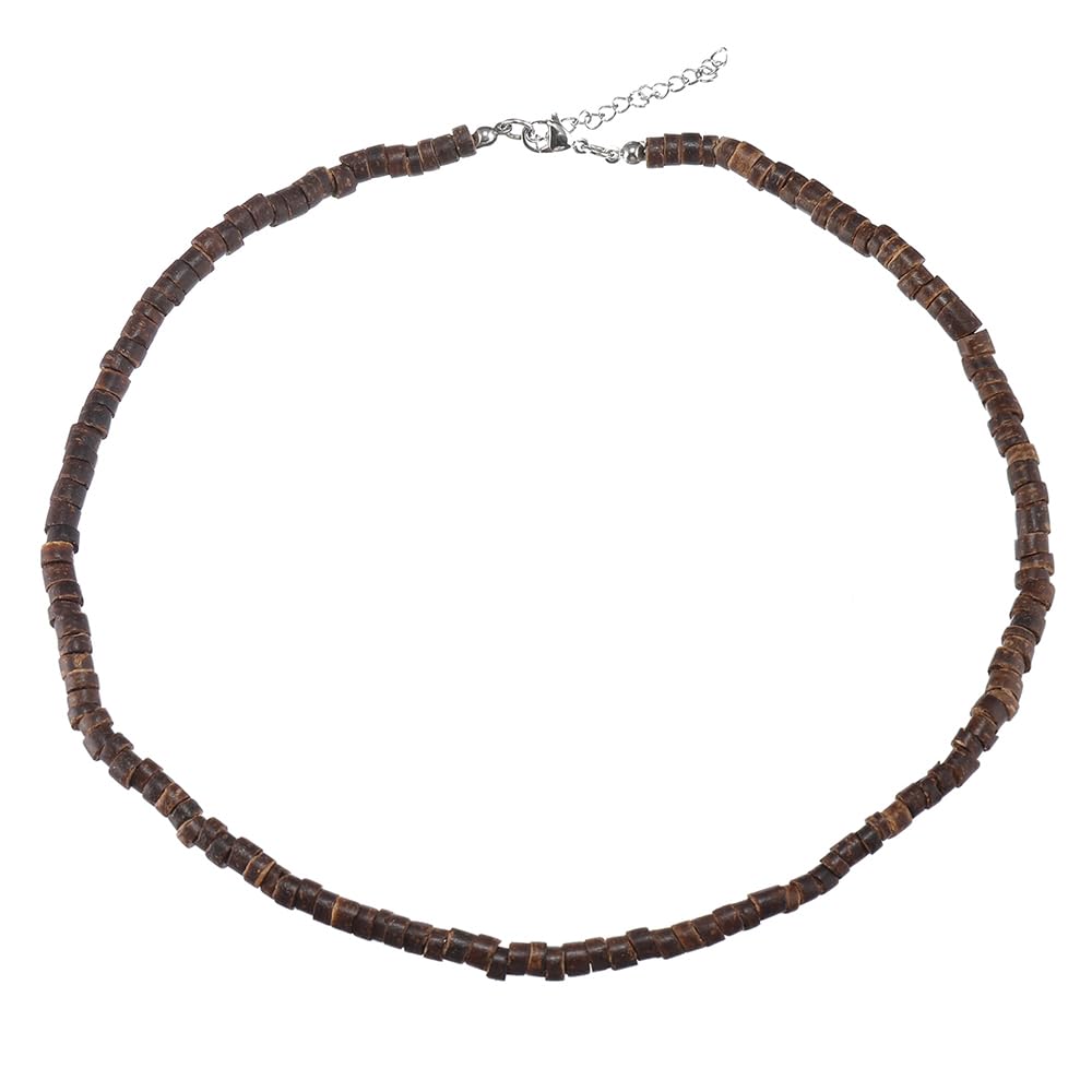 Adoshine Puka Shell Necklace for Men Surfer Seashell Chokers Beach Necklace for Women Summer Beaded Necklace Jewelry