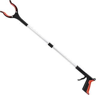 ZAYAD 32 Inch Foldable Grabber Reacher Tool for Elderly - Lightweight Aluminum Litter Picker Mobility Aid