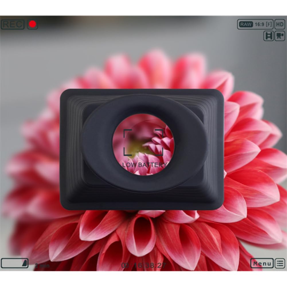 Visor Óptico 3X, Visor Magnético para Cámara Compatible con Cámaras DSLR Sin Espejo con Pantalla LCD de 3 A 3,2".