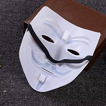 GUY FAWKES商品 Amazon.com: Miuion Hacker Costume Mask for Cosplay Party