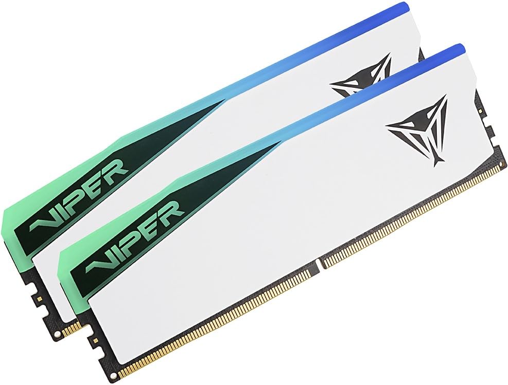 Image of Patriot Memory Viper Elite 5 RGB DDR5 6600MT /s CL36 Desktop Memory 32GB (2x16GB) Kit 1.4V (PVER532G66C36KW)