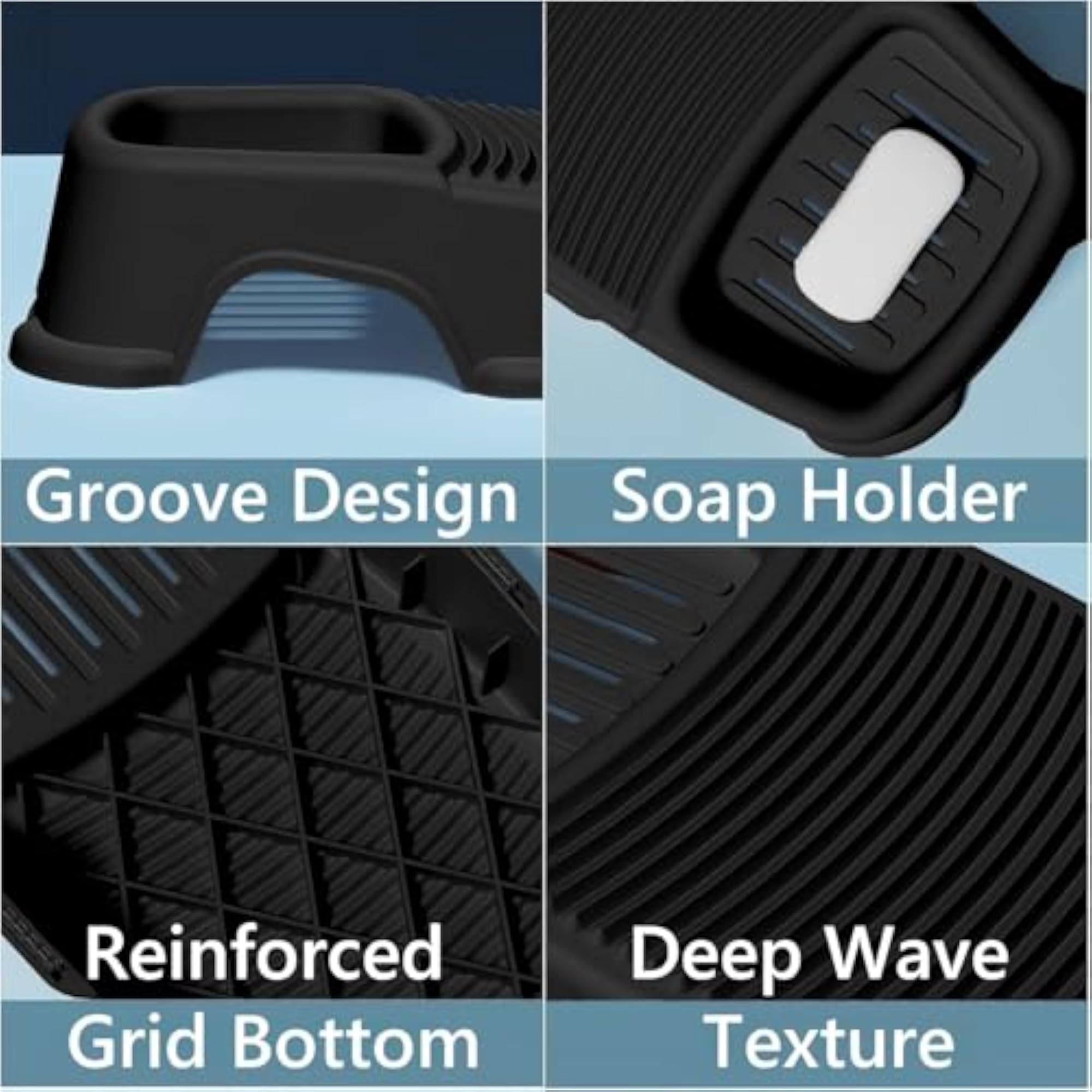 Wash Board Anti-Skid Laundry Water Saving Washboard
