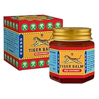 Tiger Balm Red Ointment (30g), Effective Herbal Pain Relief, for Muscle Pain & Back Pain