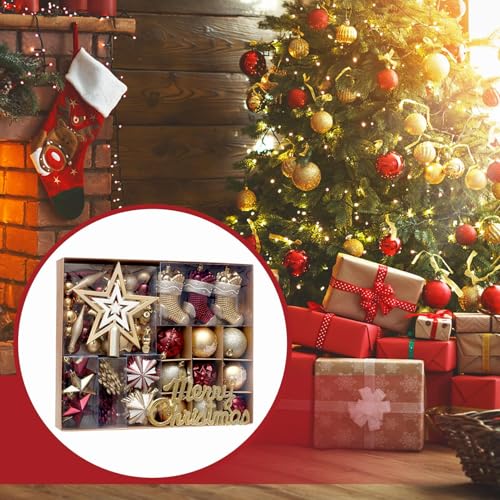 Décorations de Noël intérieures et extérieures pour maison et salon - 3
