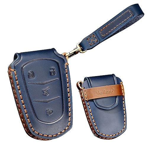 Porte-clé en cuir pour Cadillac Escalade et CTS, l'idée cadeau idéale pour passionné