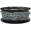 Forney 70421 Double Loop Chain, 3 mm by 100 Feet - Durable and Versatile All-Purpose Chain for Home and Industrial Use