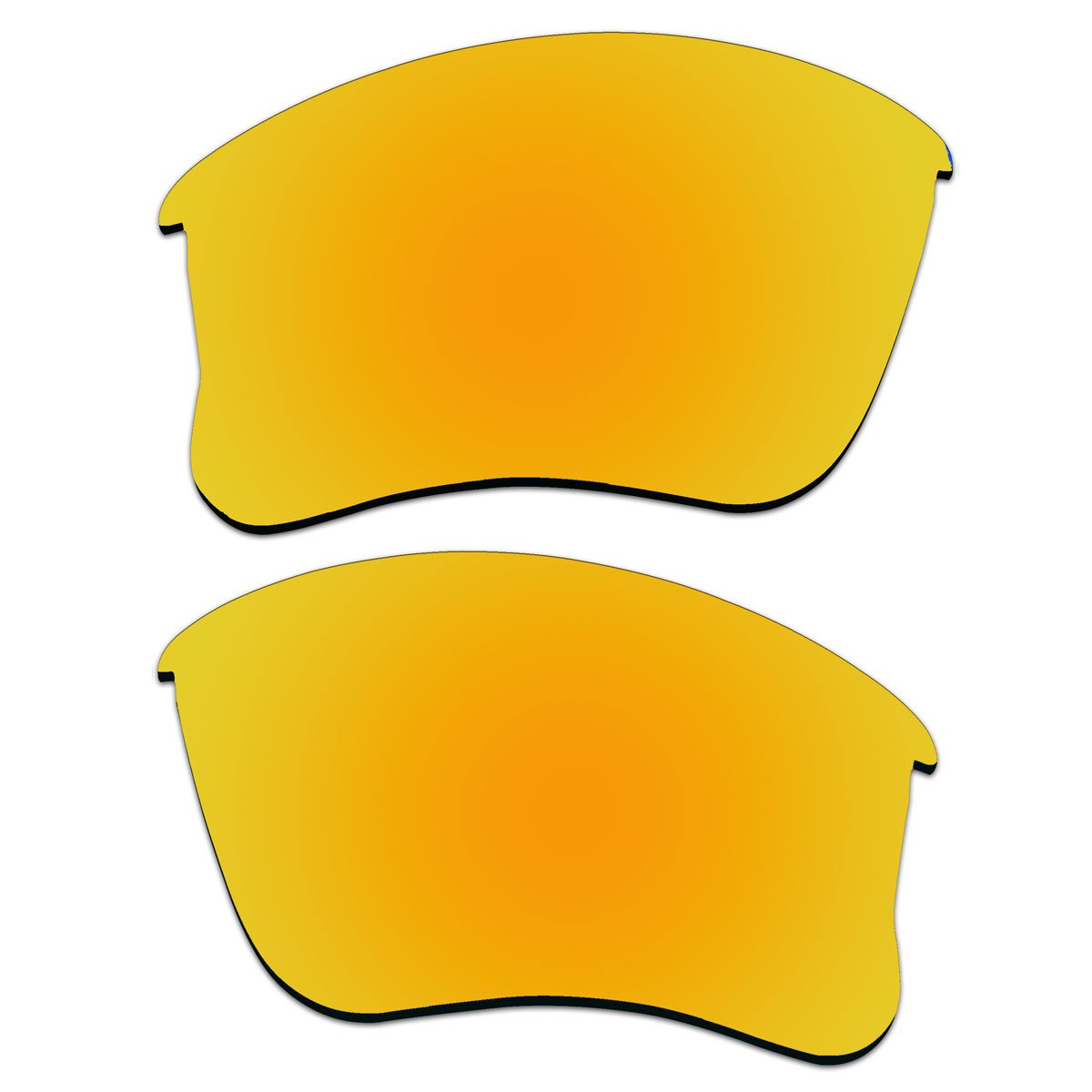 Replacement Lenses for Oakley Flak Jacket XLJ Sunglasses With Polarized Multicoloured Size: Standard