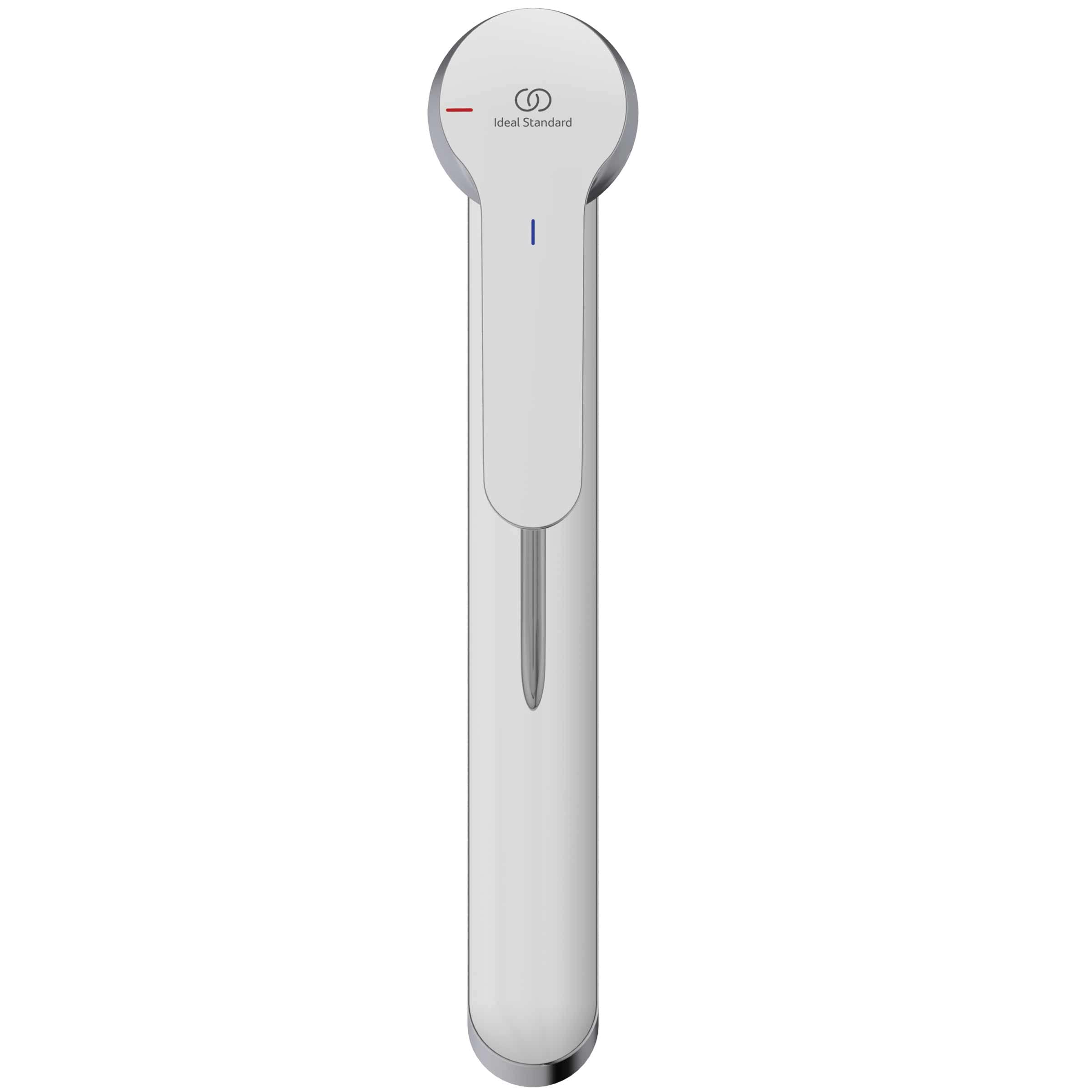 Ideal Standard – Ceraflex Küchenarmatur, Hoch angesetzter Auslauf, mit FirmaFlow Kartusche, Niederdruck, Schwenkbereich 360°, BlueStart, Schnellmontagesystem EasyFix, Chrom