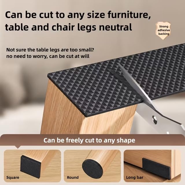 Image of HOME CUBE Self Adhesive Anti-Slip Furniture Pads Roll (4cm x 2.2m x 5mm)