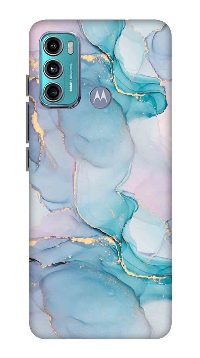 NDCOM for Motorola Moto G40 Fusion/Motorola Moto G60 Back Cover Blue Marble Printed Hard Case (B09TWYXGX4) Amazon Price History, Amazon Price Tracker