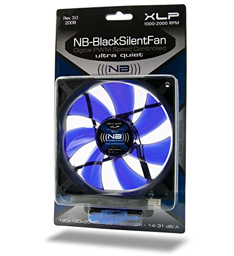 NB-BlackSilentFan Noiseblocker compatible BlackSilent Fan XL-P - 120mm PWM