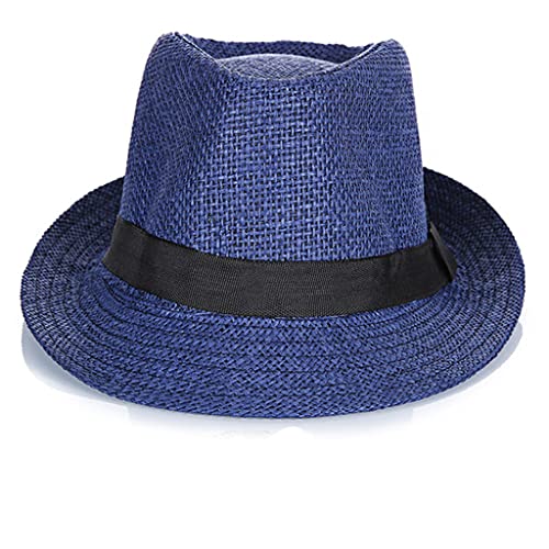 Chapeau de soleil en lin homme YXWYXWA chapeau de plage pliable et aéré
