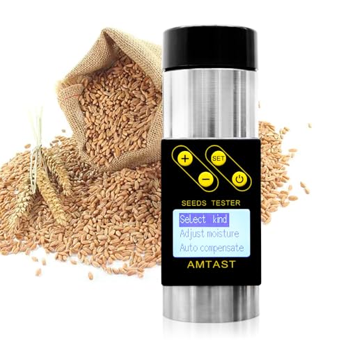 AMTAST Grain Moisture Meter High Precision Grain Moisture