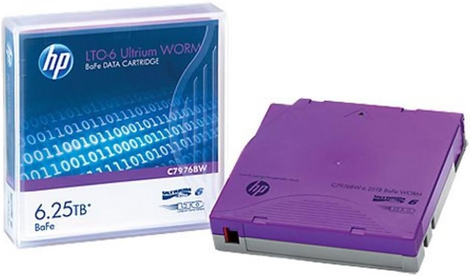 HP Lto6 Ultrium Bafe Worm Data
