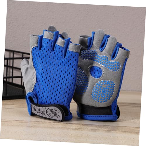 Sosoport 1 Par Luvas Infantis Luvas De Pesca Ao Ar Livre Luvas De Jardinagem Luvas De Ciclismo Luvas