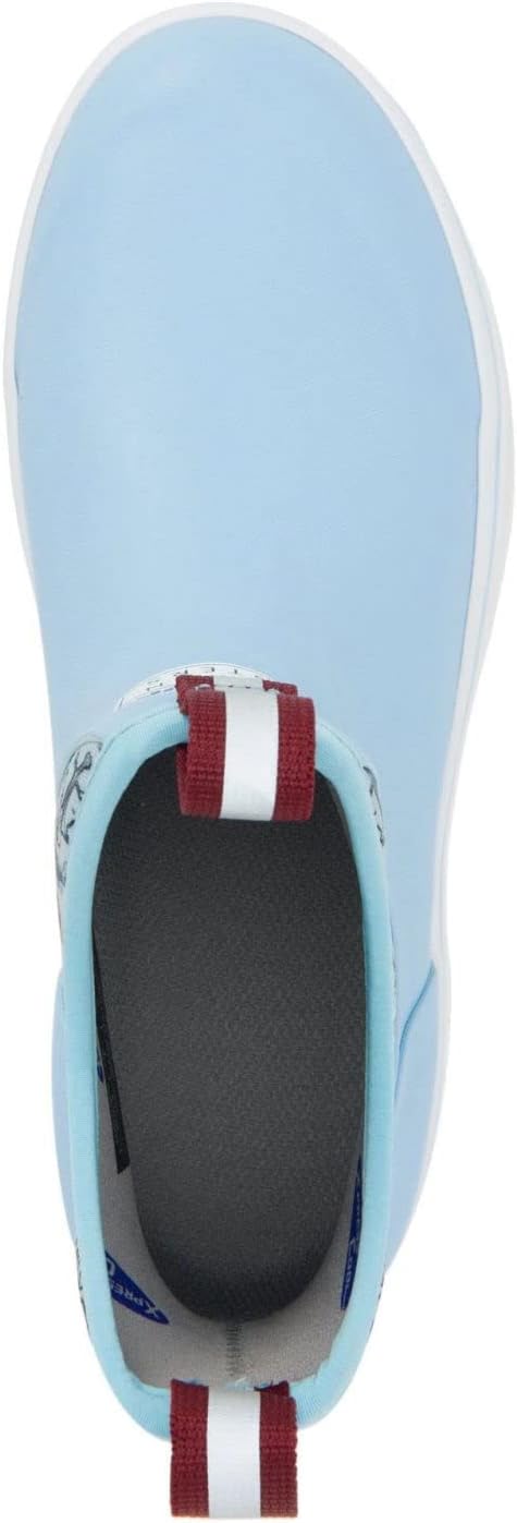 Xtratuf Women's 6 Inch Ankle Deck Boot, Light Blue/Blue Mermaid, 8 - Image 6