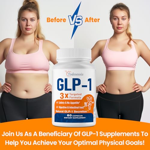 GLP-1 Supplement for Women, Natural GLP-1 Support, 3X Targeted Formula, GLP1 with Akkermansia Probiotic, Berberine HCI & Chicory Inulin, for Metabolism, Digestive & Gut Health - Vegan, 60 Capsules - Image 6