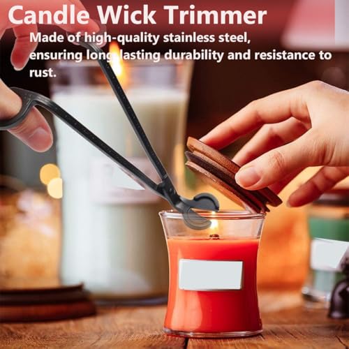 Recortador de Mechas para Velas de Acero Inoxidable AKOAK miniatura 3