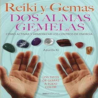 Reiki y Gemas: Dos Almas Gemelas Audiolibro Por Azurita Ki arte de portada
