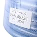 Homend Braided Clear Flexible Industrial PVC Tubing UV Chemical Resistant Vinyl Hose Water (3/4