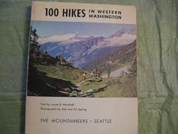 Paperback 100 Hikes in Western Washington Book