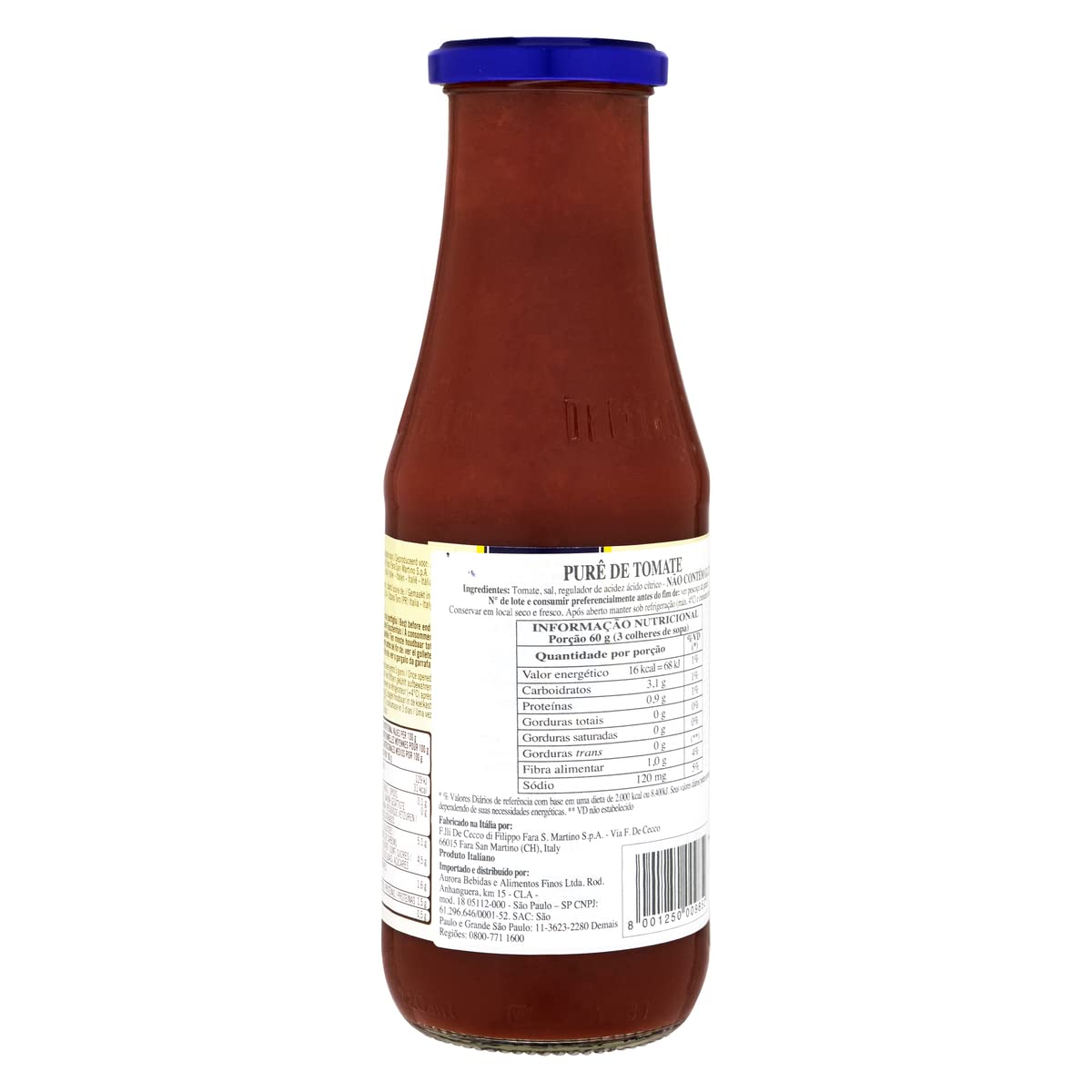 De decco Puré de tomates Estilo clasico 669 ml Italia